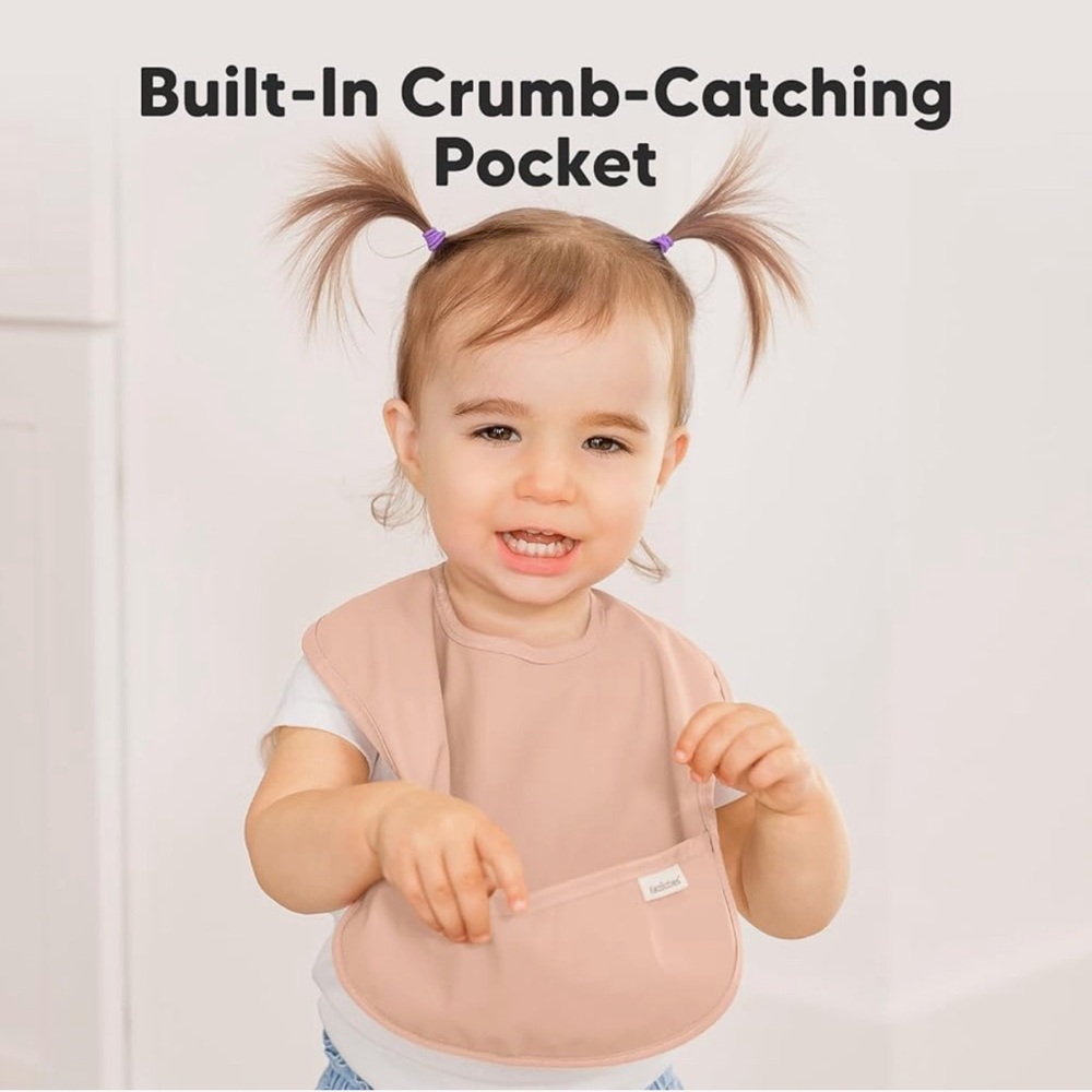 5 Pack Waterproof Baby Bibs for for Newborn, Kids - Lightweight